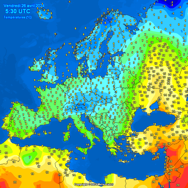 Europe-morning-temperatures-1-12 Europe morning temperatures (Temperaturi în Europa)