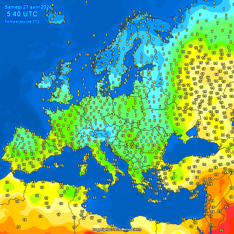 Europe-morning-temperatures-1-13 Europe morning temperatures (Temperaturi în Europa)