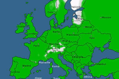 Snowfall risk on Europe, United State and Asia