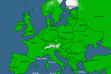 Snowfall risk on Europe, United State and Asia