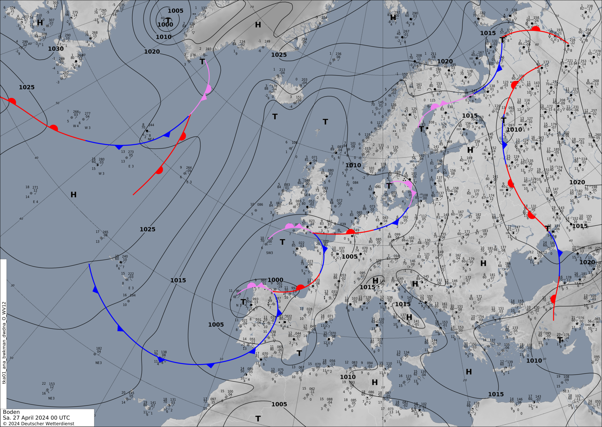 Sinoptic-chart-Europe-23-2048x1453 Europe weather forecast 48h (Prognoza meteo Europa). Radar