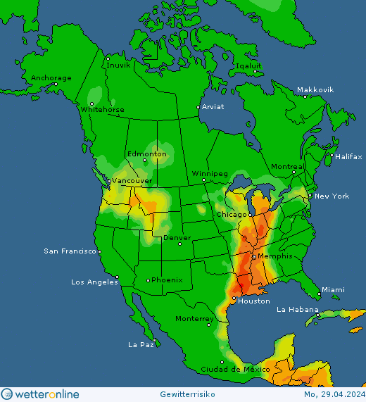 Thunderstorm-Probability_20240429_nam Thunderstorm forecast in Europe, NorthAmerica and Asia