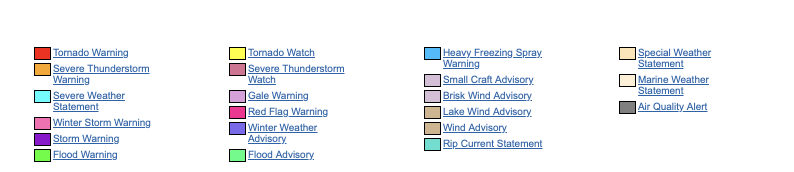 weather-warnings-12 USA weather warnings forecast (Avertizări meteo USA)