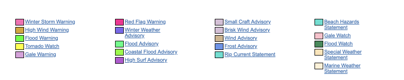 weather-warnings-20 USA weather warnings forecast (Avertizări meteo USA)