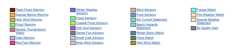 weather-warnings-21 USA weather warnings forecast (Avertizări meteo USA)