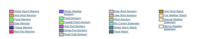 weather-warnings-22 USA weather warnings forecast (Avertizări meteo USA)