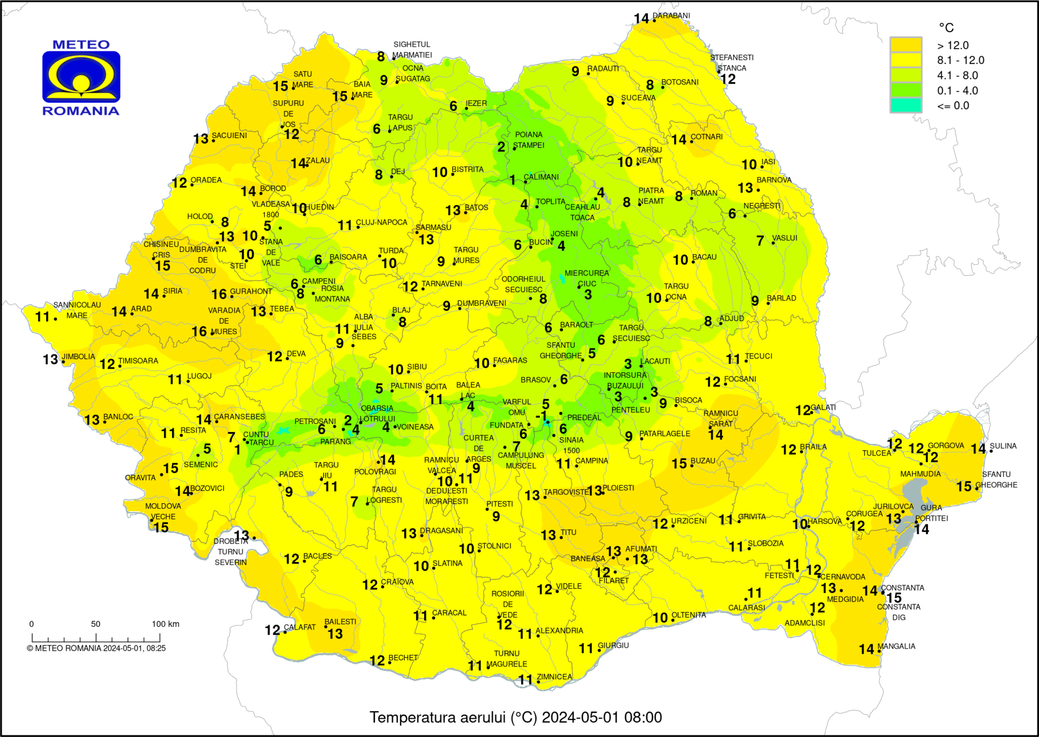 Temperaturi-2048x1453 Temperaturile dimineții în România. Temperaturi resimțite.