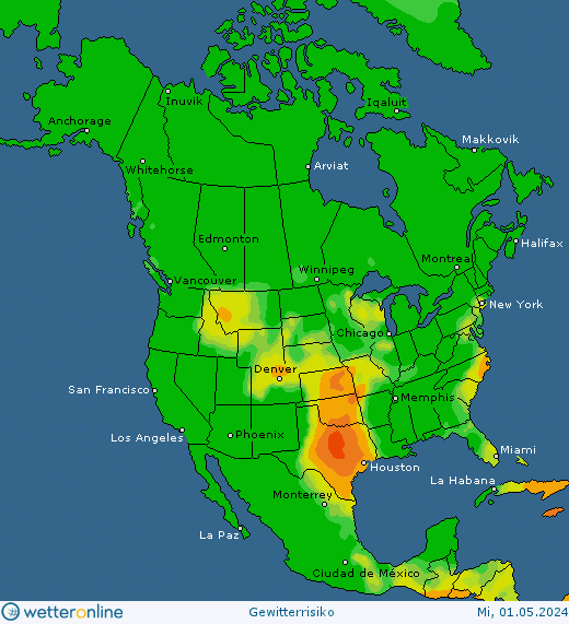 Thunderstorm-Probability_20240501_nam Thunderstorm forecast in Europe, NorthAmerica and Asia