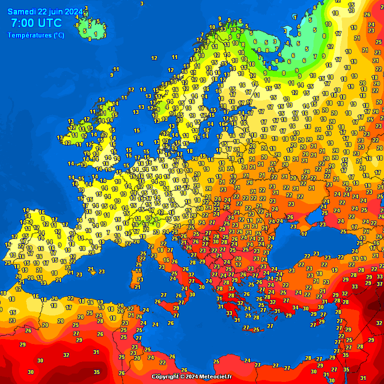 Europe-morning-temperatures