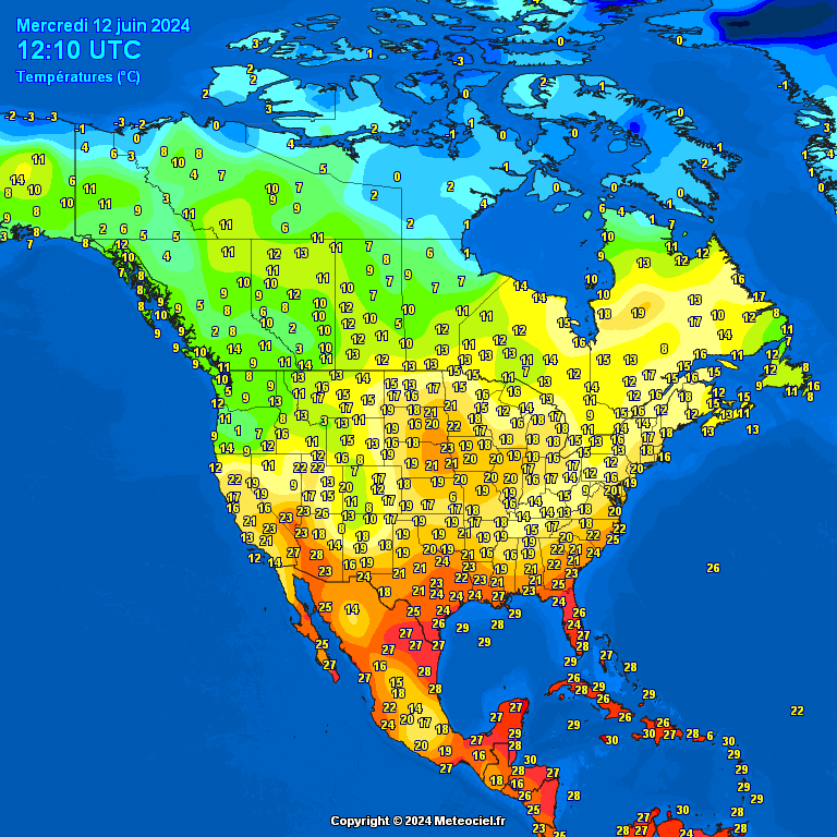 Temperatures-North-America-Temperaturi-in-America-de-