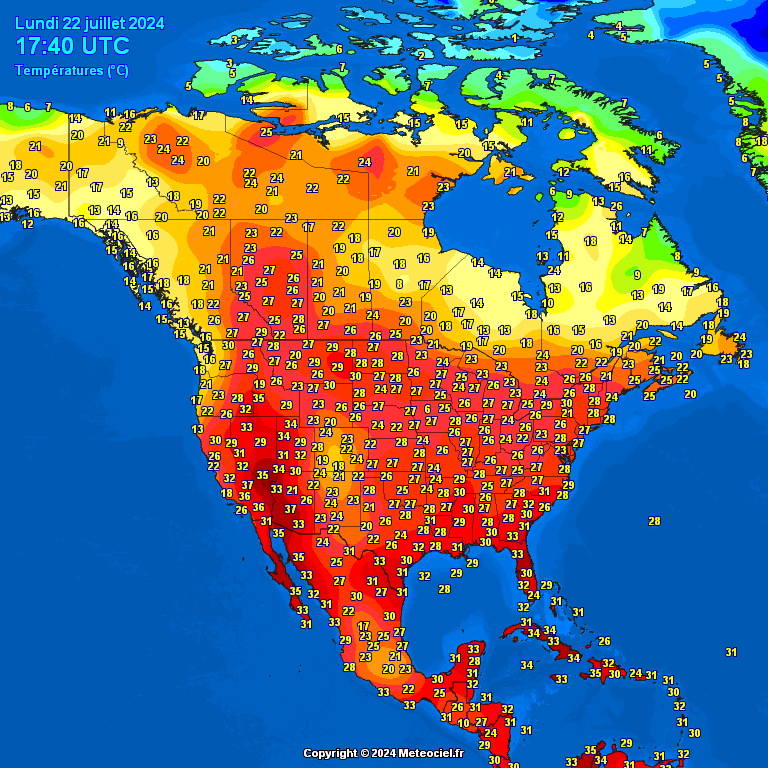 Temperatures-in-North-America