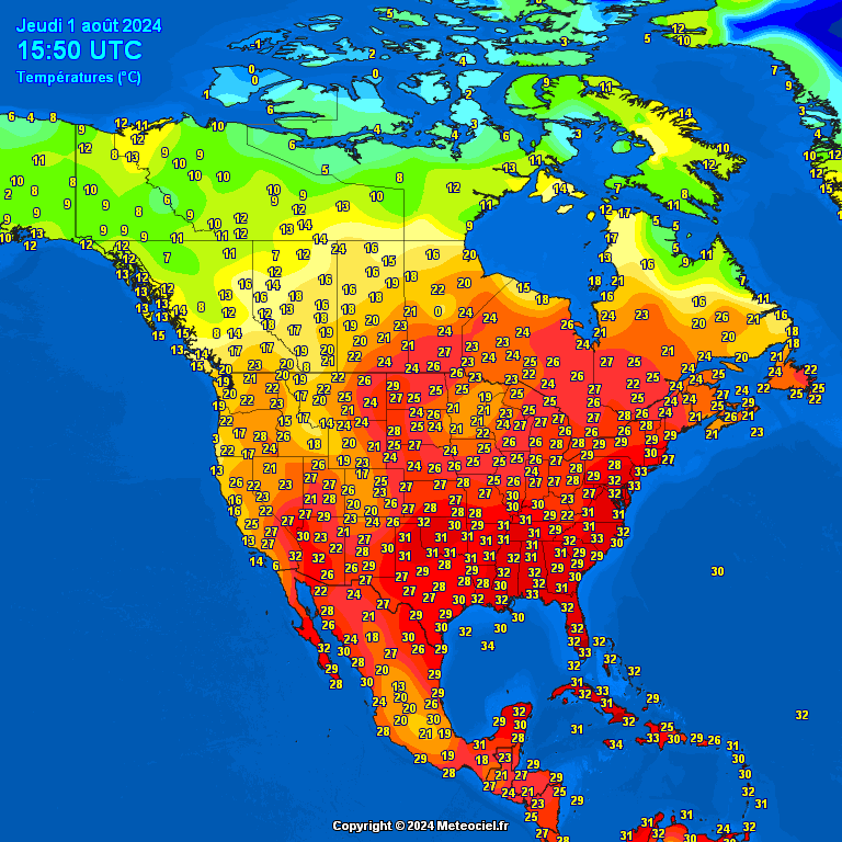 Temperatures-in-North-America