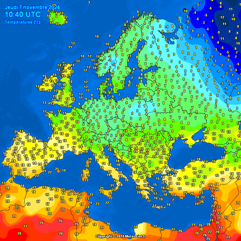 Europe-noontime-temperatures-1 Europe noontime temperatures for you. Compare and watch.