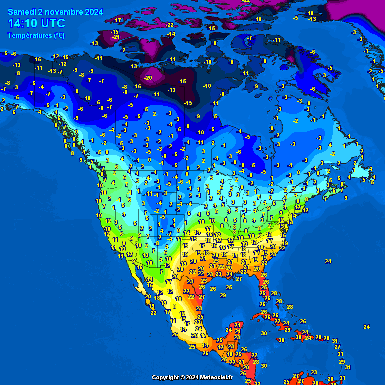 Temperatures-in-North-America