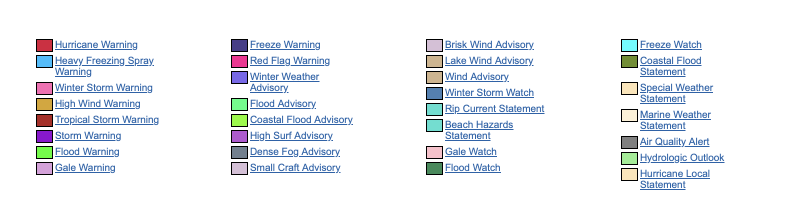 Weather-warnings-3 Weather warnings forecast in USA. Exclusive weather watch.