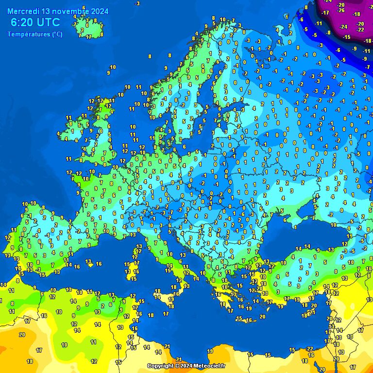 tempImage2tlw6Y Europe morning temperatures for you. Compare and watch.