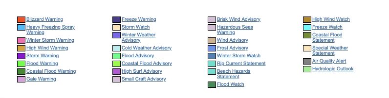 tempImageQohqNf Weather warnings forecast in USA. Exclusive weather watch.